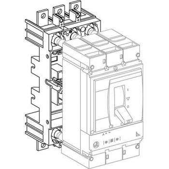 Zocalo extraíble LV432517 para Compact NSX 400/630, Schneider Electric