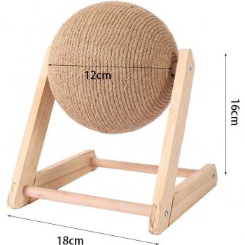 Pelota de rascado para muebles de gatos