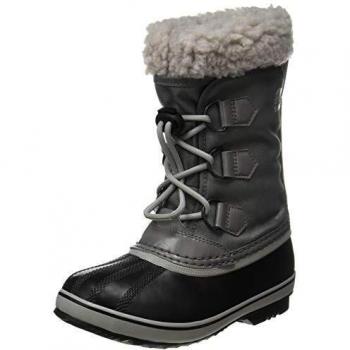 Sorel Kinder Yoot Pac Nylon Schneestiefel, Grau (Quarry/Dove), 27 EU