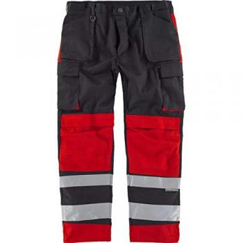 Pantalón Laboral Alta Visibilidad con Rodilleras Workteam