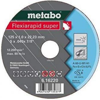 Metabo 616208000 Flexiarapid super 115x0,8x22,23 Inox