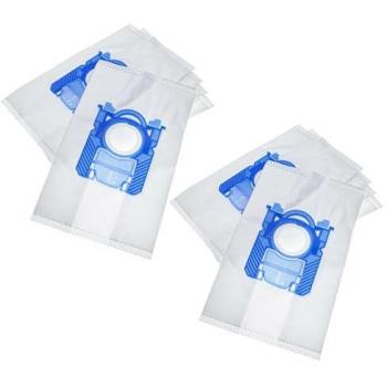 Volta Modelys 6200/6290 10‑Pack Microfleece Vacuum Bags (White, 17.1 × 27.8 cm)