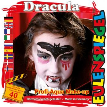 Eulenspiegel 204030 Profi Schminkfarben Schmink Set, motiv dracula