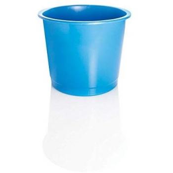 Value Deflecto 14L Plastic Waste Bin Blue