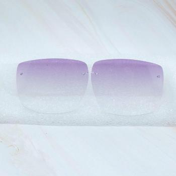 Square Color Lenses for Carter 012 Buffalo Horn Glasses