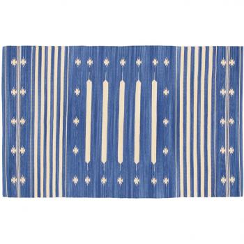 Novatrend Tapis de Salon Bleu Classic 140x200