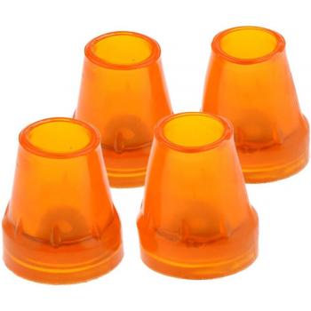 Puntas de goma para bastones de caminar, 4 unidades