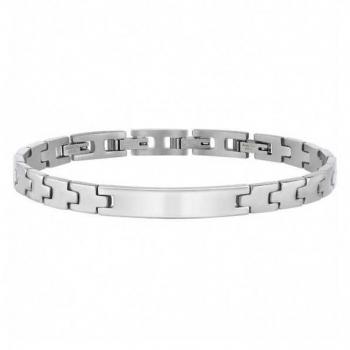 Pulsera BREIL Joyas CARVE, Talla 22, Sin Piedras