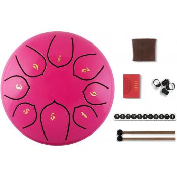 Sartén de mano de tambor de percusión de 6 pulgadas y 8 tonos