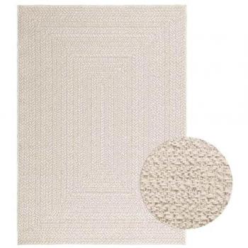 Tapis ZIZUR crème 120x170 cm imitation jute intérieur extérieur