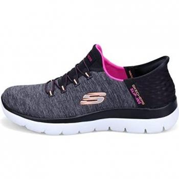 Skechers Summits Dazzling Haze Damen Sneaker in Schwarz