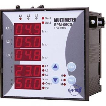 ENTES EPM-06CS-96 Voltage, Current, Frequency Meter