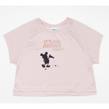 Maglietta Rosa Topolino per Bambina Taglia 6