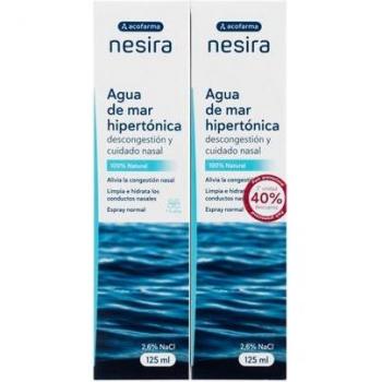 Nesira Spray de Agua de Mar Hipertónica 2x125ml