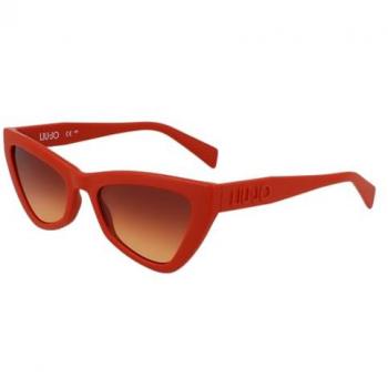 Occhiali da Sole Liu Jo LJ799S 223 Bio-iniezione Marrone Cat Eye Ombreggiati