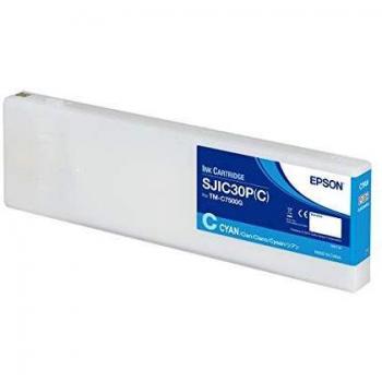 Epson ColorWorks C7500G Cyan Ink Cartridge SJIC30P(C) 294ml