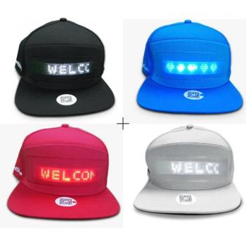 LED Scrolling Message Beanie