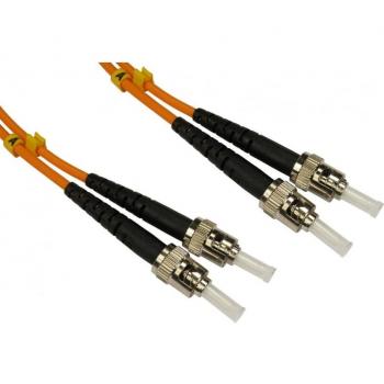 Cables Direct 2m InfiniBand OM2 Fibre Cable ST-ST