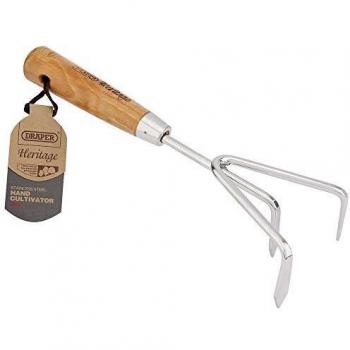 Draper Heritage 99026 Stainless Steel Hand Cultivator
