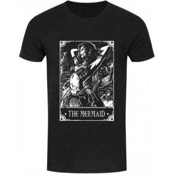 T-shirt Deadly Tarot La Sirène Heather noir
