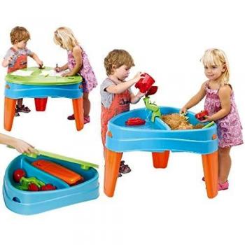 Feber Table de jeu sable et eau pour enfants filles de 3 à 7 ans 30 kg