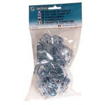 Ensemble de Colliers de Serrage 20 Pièces