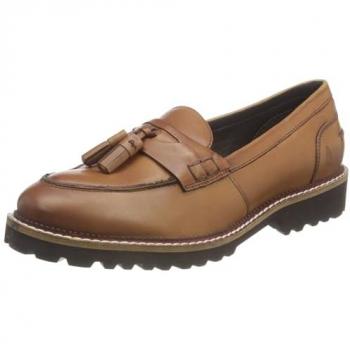Hush Puppies Ginny Women's Tan Suede Slip-On Loafers