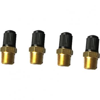 Dunlop Valve Brass Tire Air Compressor Fill Valves 4pcs