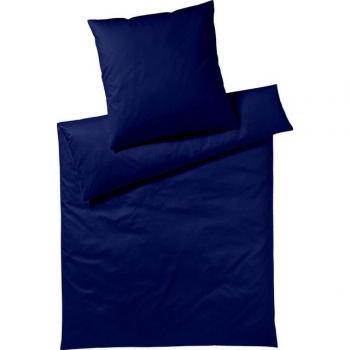 Bettwäsche „YES FOR BED“ – Pure & Simple Uni in Grüne Limone, 1 Stück Mako‑Satin
