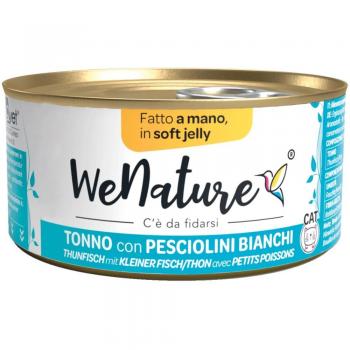 WeNature Tonno con pesciolini jelly 85g