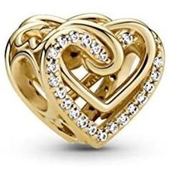 Charm Pandora Brillantes Corazones Entrelazados 769270C01