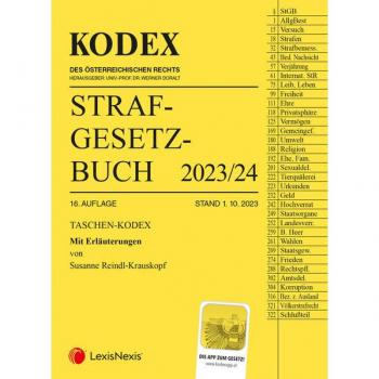 LexisNexis Taschen-Kodex Strafgesetzbuch 2023 mit App