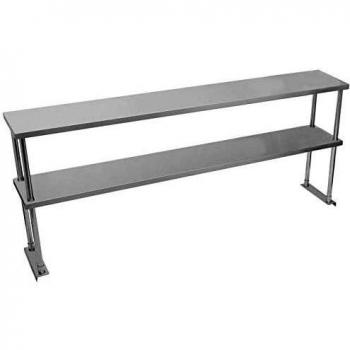 Kukoo 1800mm Double Tier Stainless Steel Over-shelf