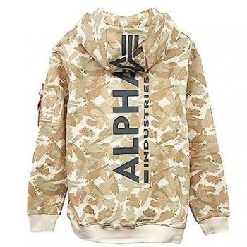 Sudadera Alpha Industries Retroceso Imprimido
