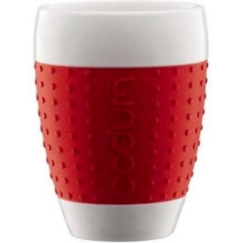 Pavina Bodum: Set de 2 Vasos Térmicos Color Red