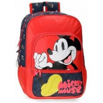 Zaino Scuola Mickey Mouse 38 Cm Rosso per Bambini