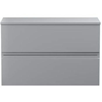 Hudson Reed Urban 800mm Wall‑Mounted Vanity Unit – Grey