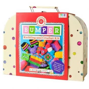 Knitting & Crochet Beginner’s Set – Buttonbag Bumper
