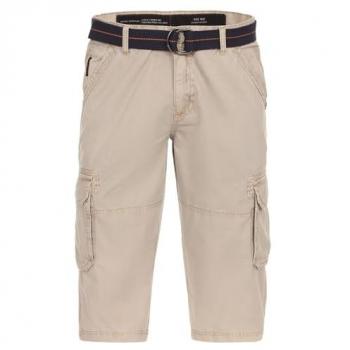 CASAMODA Uni Herren Shortbezug Beige Baumwolle