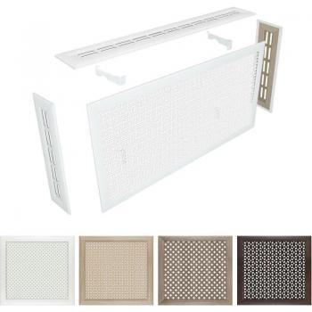 Pannello frontale Copriradiatore HEXIM 90×60 cm – HDF, MDF, Gloria White