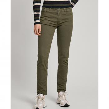 Pantaloni Thelma Verde PEPE JEANS PL211773 – 31/30, Cotone, Sostenibile