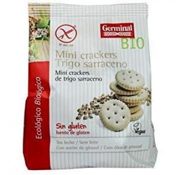 Mini crackers de trigo sarraceno bio sin gluten 100 g Germinal Bioclub