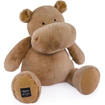 Histoire d'Ours Peluche Hippo chocolat chaud (85 cm)