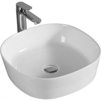 Contenitore Lavabo 44x44 cm Bianco Lucido