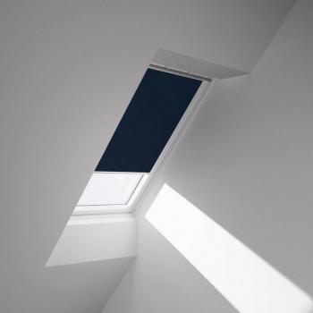 Verdunklungsrollo VELUX Uni Dunkelblau 1100, 66x118 cm
