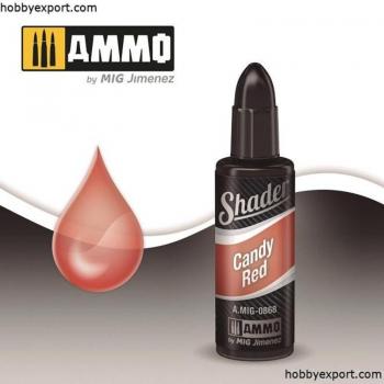 10mL Ammo by MIG Candy Red Paint