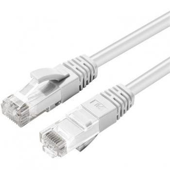 MicroConnect 15 m Cat6A UTP LSZH – câble réseau couleur blanche