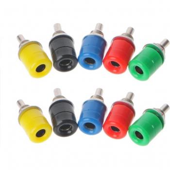 10 Pcs 4mm Female Banana Plug Binding Posts