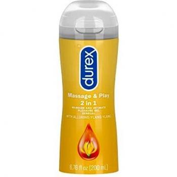 Durex Sensual Massage & Play 2 in 1 Lubricant, 6.76 oz