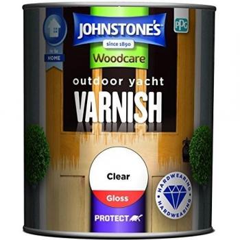 NEW Woodcare Outdoor Yacht Varnish | Clear Gloss 750ml for exterior woodwork